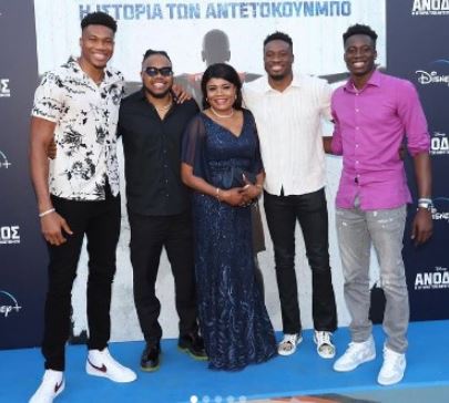 The beautiful Antetokounmpo family